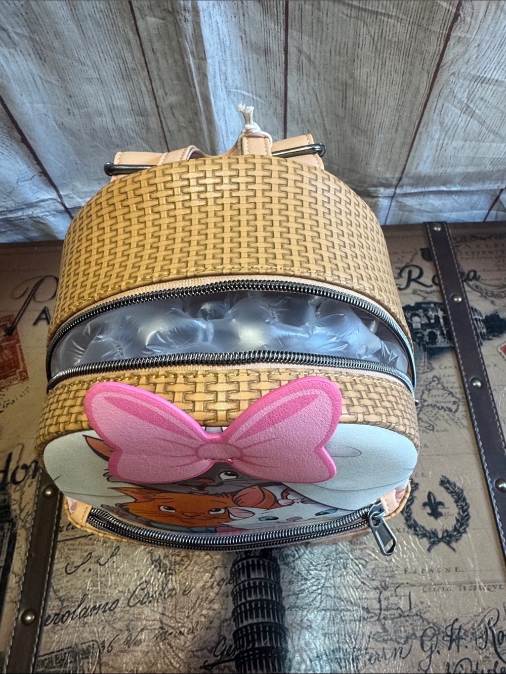 NWT Loungefly Disney The Aristocats Kitten Basket Mini Backpack - Picture 13 of 14
